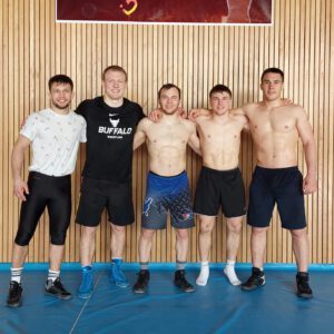 Bild mit Trainingspartnern aus Moldawien